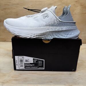NEW Under Armour Mens SlipSpeed Mega FadevShoes White sz 10.5 6003918-100